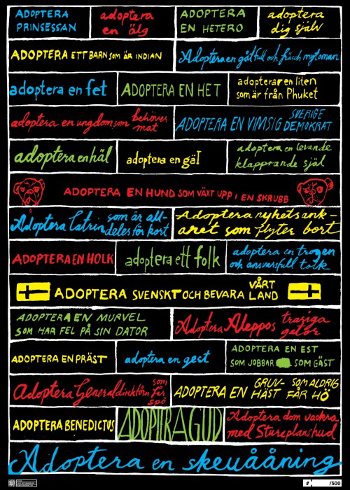 Adoption affisch